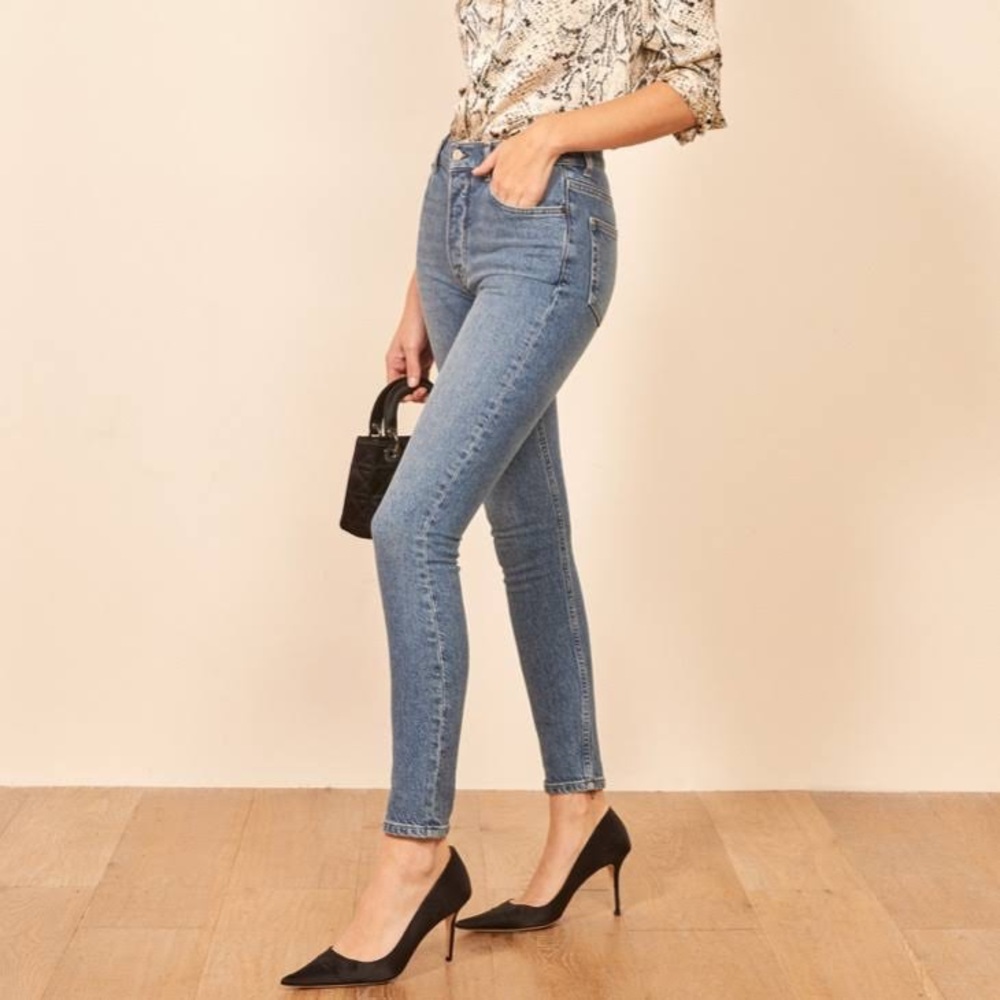 Reformation Serena high skinny jeans